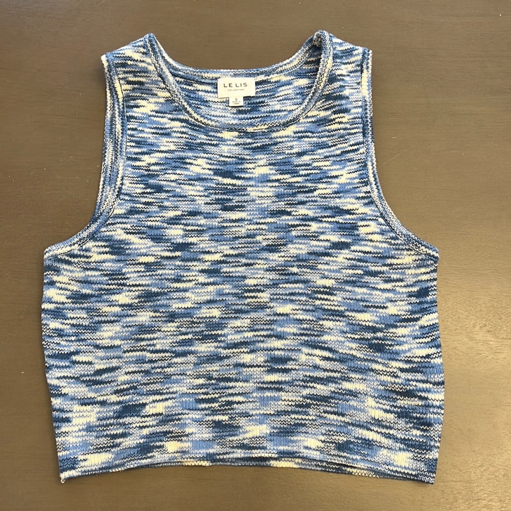 Le Lis cropped tank